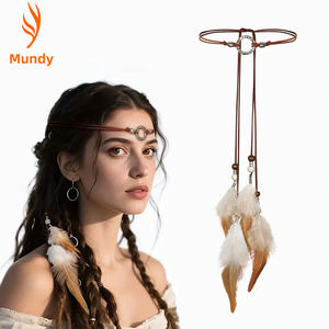 Coiffe légère en plumes de 15g pour festival de musique, <span class=keywords><strong>rave</strong></span> party, vitrine, mariage, décoration de salon - Product Image 1