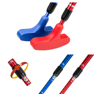 Mini Palo de Golf Infantil Ajustable de Acero, Colorido, para Interiores/Exteriores, con Eje Telescópico de Acero y Empuñadura de Goma, Ambidiestro - Product Image 4