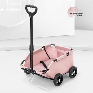 2025 Taşınabilir Katlanabilir Dört Tekerlekli Köpek Arabası, Kolay Köpek Gezdirme için 7kg Kapasiteli - Product Image 6