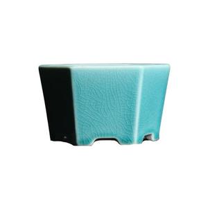 Maceta de Cerámica Miniatura para Bonsái, Hexagonal, con Esmalte Agrietado, Estilo Japonés, Maceta Pequeña - Product Image 2