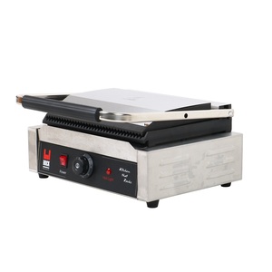 220V/2200W antiadhésif Commercial unique plaque Steak Sandwich grille-pain Machine électrique plaque chauffante gril électrique Contact gril - Product Image 3