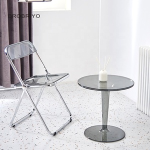 <span class=keywords><strong>เก้าอี้</strong></span>พลาสติกอะคริลิคใสโต๊ะพับได้สำหรับร้านอาหาร - Product Image 2