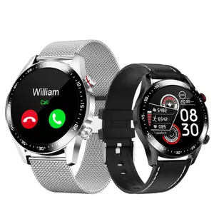 Montre connectée E12 pour hommes, certifié BIS, appels bluetooth, moniteur de fréquence cardiaque, de pression artérielle et d'oxygène, moniteur de santé, nouveau