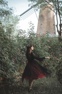 ชุดเดรสโลลิต้าสไตล์โกธิคชุดเดรสชุดคอสเพลย์แบบญี่ปุ่นชุดเดรสโลลิต้าสไตล์โลลิต้าแบบกอธิค - Product Image 2