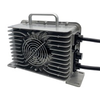 Chargeur de batterie au lithium personnalisé 48V 72V 84V 25A 50A 2000W 3000W avec prise Anderson US EU UK pour voiturette de golf