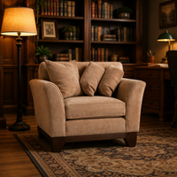Fauteuil moderne en velours, rembourré en mousse haute densité, chaise longue individuelle, mobilier de salon haut de gamme