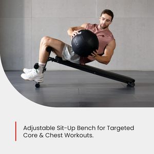 CZFIT Space Saving Multifunctional Home Gym Equipment for Sit-Ups, <b>Dumbbell</b> Workout, Core Training and Strength Exercise - Product Image 5