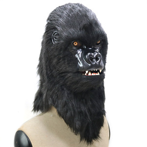 Máscara de Peluche con Cabeza de Animal y Boca Móvil, Talla Única, Accesorio para Cosplay y Fiestas - Product Image 5