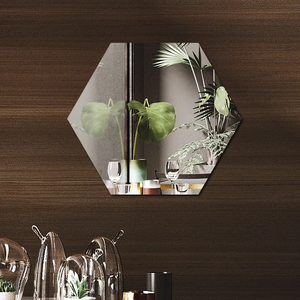 Plaque Acrylique Miroir Doré, Argenté, <span class=keywords><strong>Rose</strong></span>, Haute Réflectivité, Épaisseurs 1mm, 2mm, 3mm, Pleine Longueur, Écologique, Décoration <span class=keywords><strong>Murale</strong></span> Décorative - Product Image 4