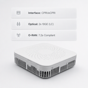 Unità Radio O-RAN 7.2a 5G GNB per Interni RRU ECPRI CPRI 4T4R 4x250mW 100MHz TDD N78 Small Cell per Open RAN - Product Image 3