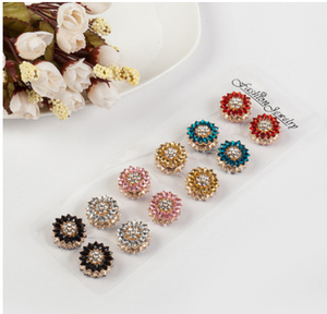 JINGMI - Broches y Alfileres Magnéticos Redondos para Hijab con Piedra Natural para Bodas, Compromisos, Accesorios de Ropa para Mujeres Musulmanas - Product Image 1