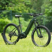 Vélo électrique CYCTRAC EC2 à moteur central, best-seller transfrontalier, cadre en alliage d'aluminium 27,5/29 pouces, batterie lithium 48V, VTT