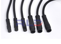 Câble de moteur de moyeu de roue 90cm 150cm 9 broches Câble d'extension de moteur de vélo électrique Câble de moteur de vélo électrique Accessoires de vélo électrique