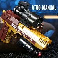 KK 2025 New DESERTS EAGLE AUTO & Manuel Électrique Gel Ball Blaster Électrique Gel Ball Blaster,35 Pieds Gamme Automatique Splatter Gun