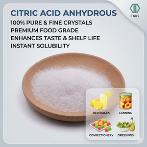 Ácido Cítrico Anhidro a Granel 25Kg, Grado Alimenticio, Aditivo Conservante, Polvo de Ácido Cítrico Anhidro para Refrescos, Conservas y Lácteos - Product Image 3