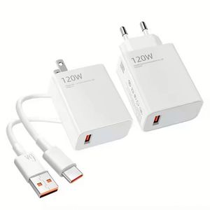 New Us Eu 120w Super Fast Charging <b>Usb</b> <b>C</b> Wall Charger Type <b>C</b> Portable Phone Wall Charger for Xiaomi Phone Charger - Product Image 4