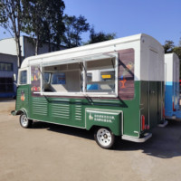 2025 Sortie d'usine vente chaude fourgonnette mobile électrique polyvalente restauration rapide collation restauration boissons café camion remorque chariot