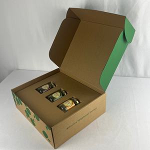 Recyclebare Custom Pil Medicine Proteïne Vitamine Fles Verzending Verpakking Doos Met Invoegen Papier Cosmetische Geschenk Mailer Sets Doos - Product Image 1