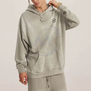Dernier modèle Sweats à capuche sunfade pour adultes en vente Manches longues Respirant Mode facile 100% coton Teint uni pour la saison hivernale - Product Image 4