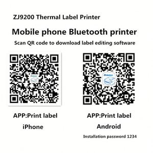 Thermal Label Printer with High Quality 110mm 4 Inch A6 Label Barcode Printer USB Port Work with Paypal <strong>Etsy</strong> Ebay USPSP - Product Image 6