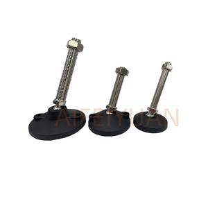 D50 pieds de nivellement robustes <span class=keywords><strong>jambes</strong></span> de meubles réglables établi de Table en acier inoxydable <span class=keywords><strong>jambes</strong></span> pivotantes filetées en Nylon - Product Image 5