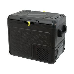 <span class=keywords><strong>Nevera</strong></span> Portátil Pequeña de 45L con Compresor DC de Doble Zona, Refrigerador para Coche, Camping y Picnic, 12V-24V, con <span class=keywords><strong>Ruedas</strong></span> y Asa - Product Image 1