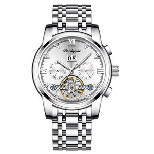 POEDAGAR 1402 Montre mécanique automatique pour homme, étanche, de qualité supérieure, multifonctionnelle, montre de luxe pour homme - Product Image 3