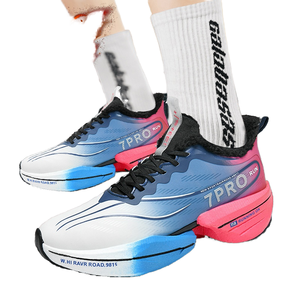 Siêu mềm lưới thoáng khí Giày chạy cho học sinh trung học mùa hè sử dụng với tấm Carbon Racing đệm cao su đế - Product Image 5