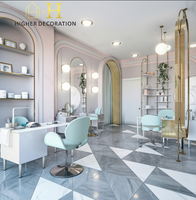 Meubles et décorations pour salons de beauté, directement de l'usine |   Conception 3D, production sur mesure et expédition mondiale