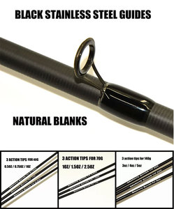 TAKEDO 2024 NOUVELLES cannes à pêche en fibre de carbone de haute qualité 40g 70g 140g <span class=keywords><strong>carpe</strong></span> feeder - Product Image 2