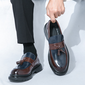 Chaussures mocassins de <span class=keywords><strong>marque</strong></span> tendance, cuir brillant, chaussures pour hommes du Brésil, mocassins, produits à succès 2022 - Product Image 4