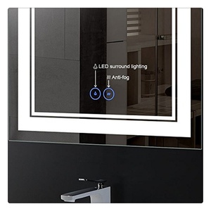 Smart Touch Screen Modern Lighted Dressing <b>Mirror</b> Full Length Backlit Stand up <b>Mirror</b> <b>with</b> LED <b>Lights</b> for Wholesale - Product Image 3