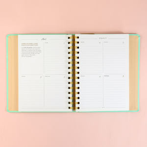 Cuaderno de encuadernación en espiral oculto personalizado, diario de Estudiante, cuaderno de actualización de tapa dura, diarios y planificadores - Product Image 3