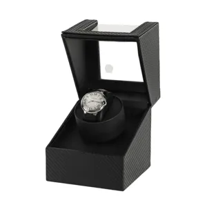 2024 Groothandel Op Maat Van Goede Kwaliteit Single Black Watch Winder