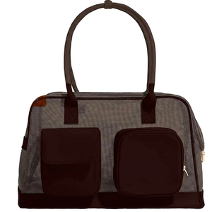 Bolsa de Transporte para Perros de Malla Transpirable, Bolsa de Viaje para Mascotas con Doble Bolsillo y Asa - Product Image 4