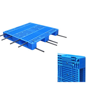 Best Selling Hdpe Single Sides Plastic Pallets Model Static Load 3.5T