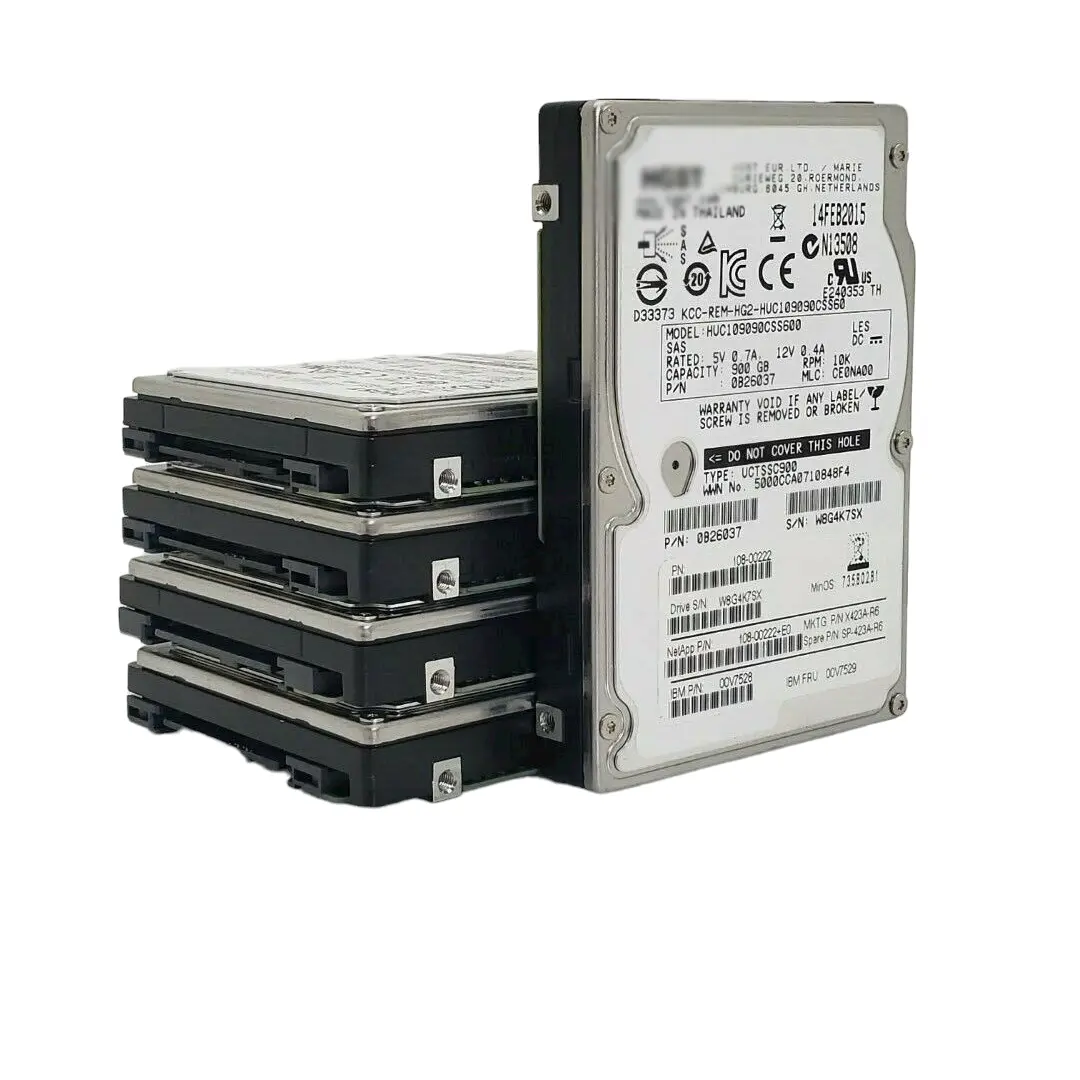 DS2246 용 NetApp 900GB 10K RPM SAS 2.5 인치 HDD를 X423A-R5 새로운 오픈 박스