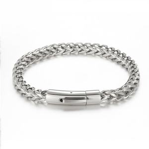 Trendy Anti Tarnish Wholesale Custom Brand logo 14k 18k PVD Gold Plated Stainless Steel Dragon Bone Bracelet <b>for</b> Women <b>Men</b> - Product Image 4