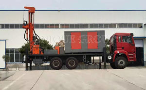 Plataforma de perforación de pozos de agua de 200 m montada en camión MAC, precio de fábrica para perforación de pozos de agua - Product Image 3