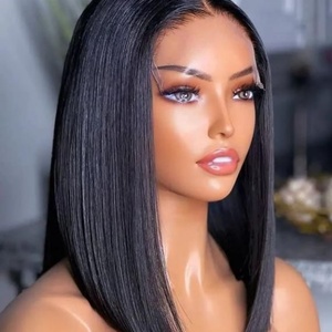 วิกผมบ๊อบแบบ Remy 13x4  100% ผมแท้ ราคาขายส่ง - Product Image 1