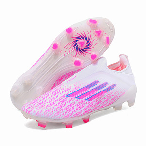 Nuevas zapatillas de entrenamiento transfronterizas para parejas, zapatillas de fútbol juveniles de moda con tacos largos y de caña baja para hombre y mujer, directamente de fábrica. - Product Image 5