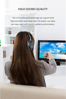 Casques OEM en gros 2.4G avec microphone, connectivité USB 3.5 mm, pour centres d'appels officiels