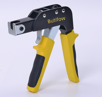 Rivetteuse manuelle légère en acier au carbone, pistolet de serrage Gecko pour vis creuses à point d'ancrage, OEM ODM DIY