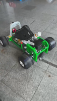 Trike électrique à 3 roues pour adulte, 1500W, 2000W, Kit de roues pour enfants, pneus, essieu, chariot, Kart, 5 pouces, remorque