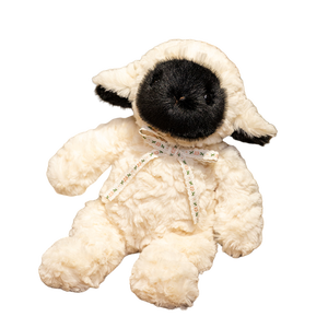 Peluche de Animal de Granja en Oferta - Compañero Reconfortante - Peluche Ultra Suave de 18 cm - Oveja con <span class=keywords><strong>Corbata</strong></span> - Product Image 1