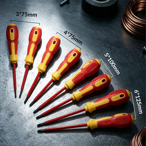 Juego de <span class=keywords><strong>9</strong></span> Destornilladores Aislados de 1000V, Destornilladores Magnéticos de Alto Voltaje y Herramientas Magnéticas - Product Image 4