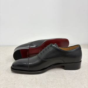 Zapatos Goodyear con Costuras a Mano y Hilo Oculto, con Cintura Biselada y Diseño Fiddle, para Hombre, Zapatos Oxford de Negocios con Suela de Cuero Vacuno - Product Image 3