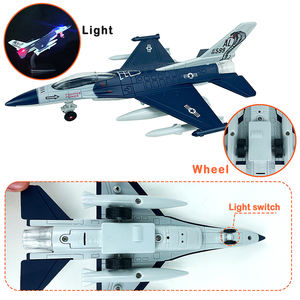 Combattant moulé sous pression jouets alliage lumière musique alliage <span class=keywords><strong>F16</strong></span> Acousto optique chasseur <span class=keywords><strong>avion</strong></span> modèle métal enfants jouet combattant <span class=keywords><strong>avion</strong></span> - Product Image 2