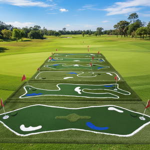 Vente promotionnelle d'usine HW : Green de <span class=keywords><strong>golf</strong></span> en EVA, <span class=keywords><strong>mini</strong></span>-<span class=keywords><strong>golf</strong></span> d'entraînement intérieur/extérieur, greens à 9 trous - Product Image 4