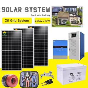Jingsun Sistema <span class=keywords><strong>Solar</strong></span> fuera de la red 10KW 15KW 20KW 25KW 30KW 100kw Sistema <span class=keywords><strong>Solar</strong></span> para el hogar - Product Image 1